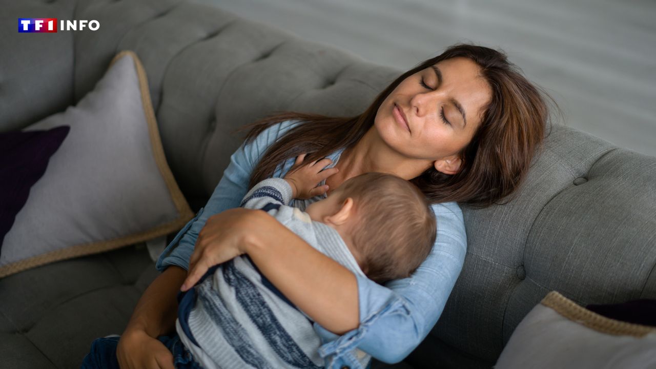 What is maternal hypervigilance, a symptom of postpartum depression?  |  TF1 INFO