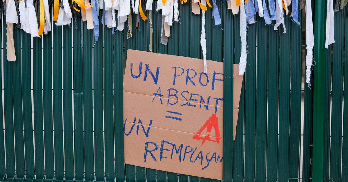 Not replacing teachers: the state condemned the Paris region for the lost hours of students